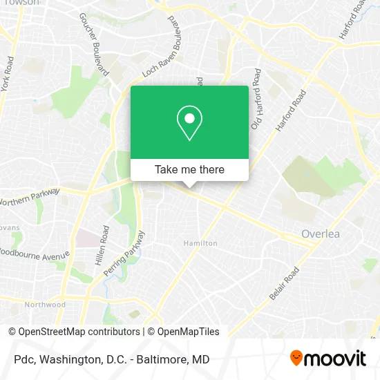 Pdc map