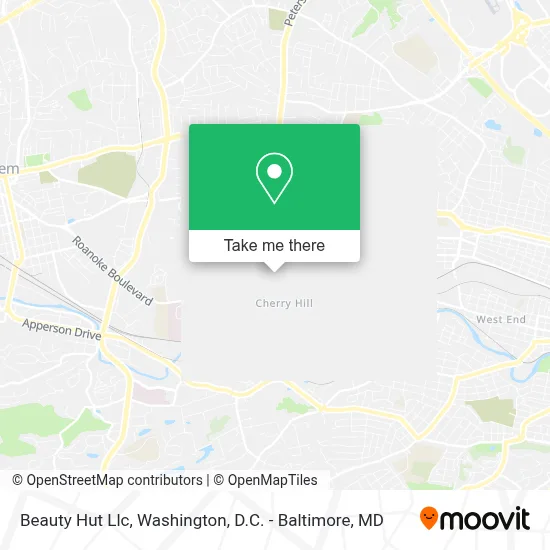 Beauty Hut Llc map