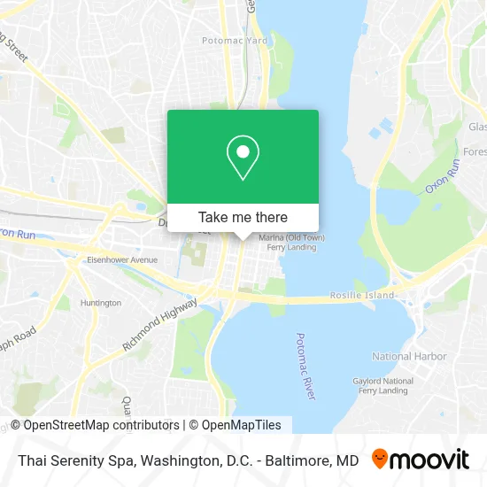 Thai Serenity Spa map