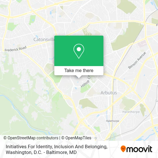 Initiatives For Identity, Inclusion And Belonging map