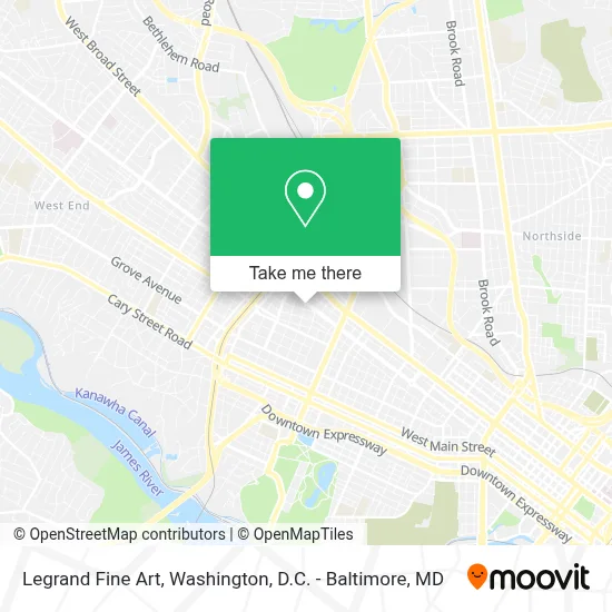 Legrand Fine Art map