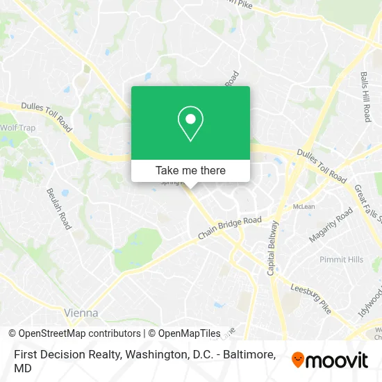 First Decision Realty map