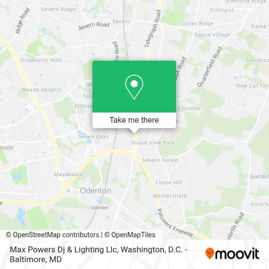 Max Powers Dj & Lighting Llc map