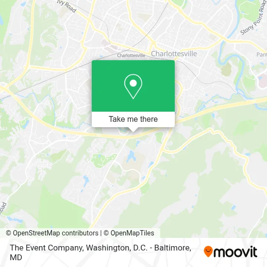 The Event Company map