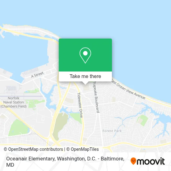 Oceanair Elementary map