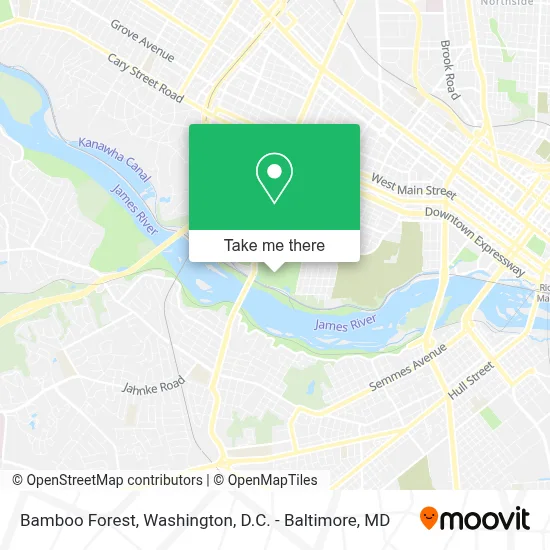 Bamboo Forest map