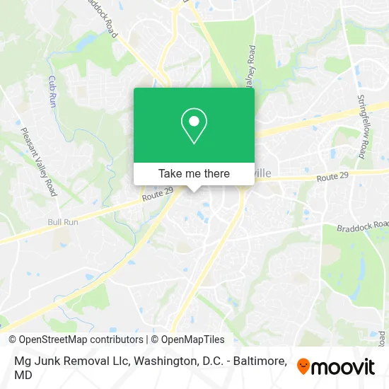 Mg Junk Removal Llc map