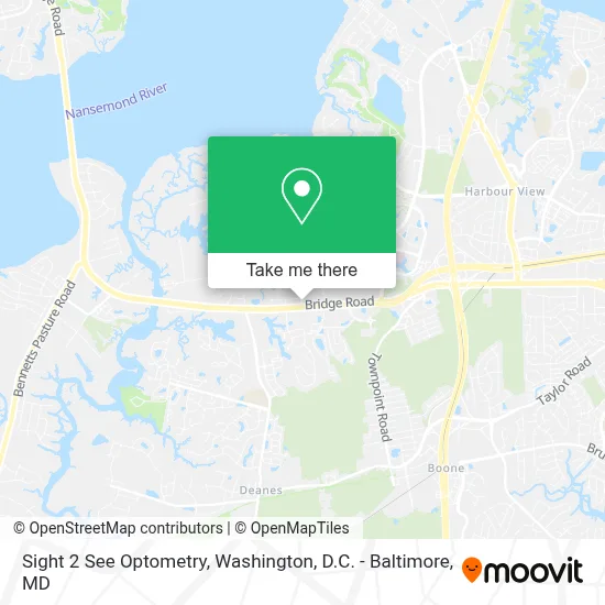 Sight 2 See Optometry map