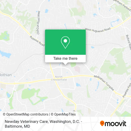Newday Veterinary Care map