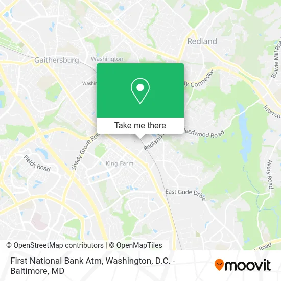 First National Bank Atm map