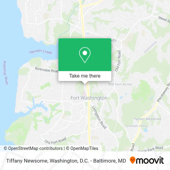 Tiffany Newsome map