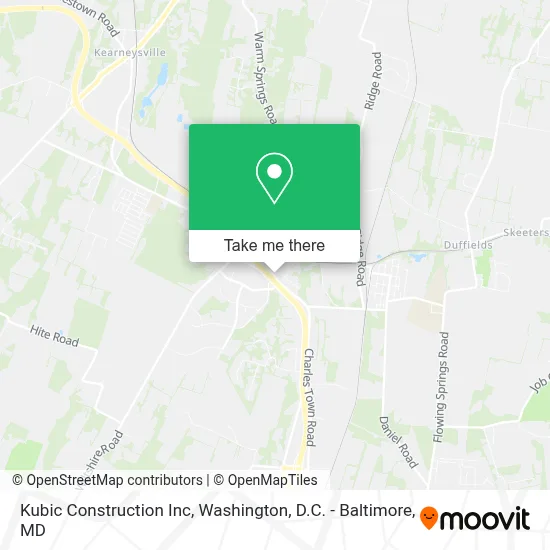 Kubic Construction Inc map