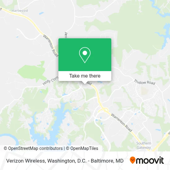 Verizon Wireless map