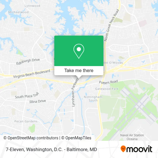 7-Eleven map