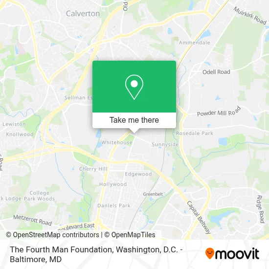 The Fourth Man Foundation map