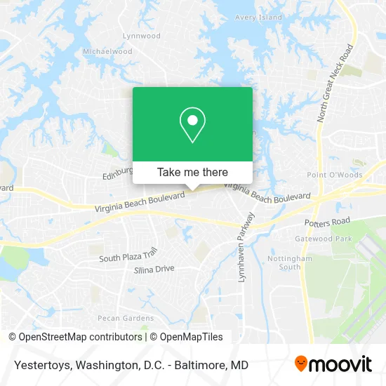 Yestertoys map