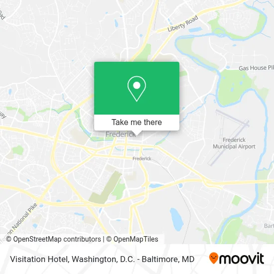 Visitation Hotel map