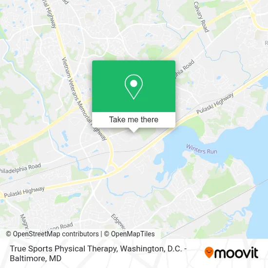 True Sports Physical Therapy map