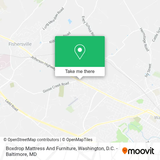 Boxdrop Mattress And Furniture map
