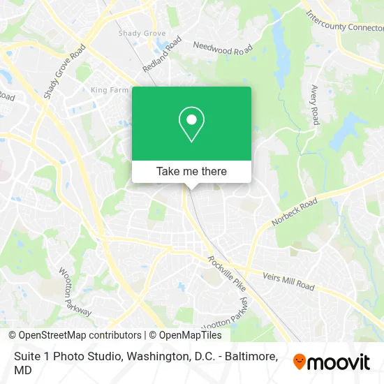 Suite 1 Photo Studio map