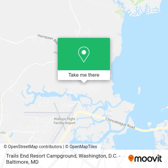 Trails End Resort Campground map