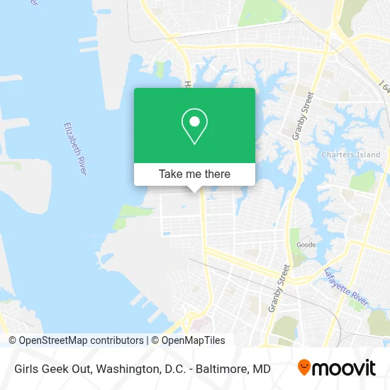 Girls Geek Out map