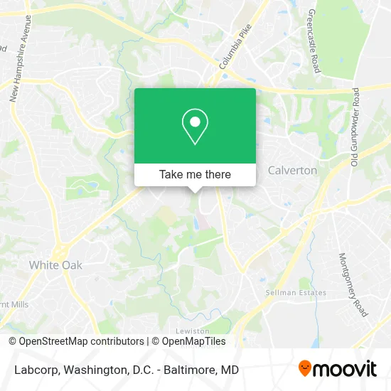 Labcorp map