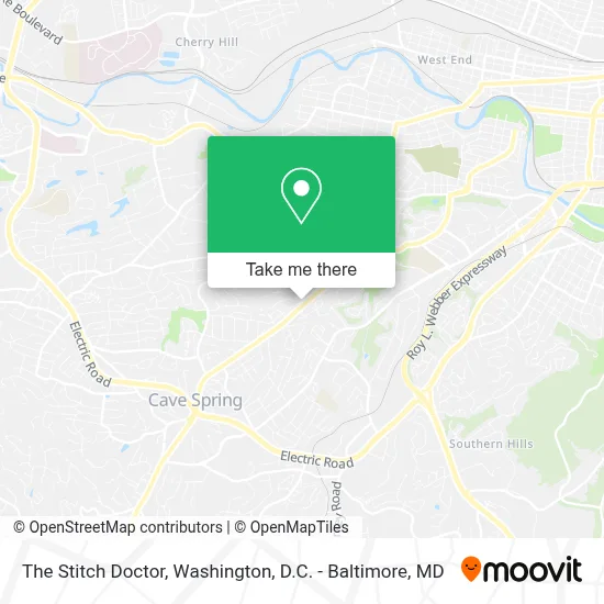 The Stitch Doctor map