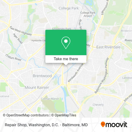 Repair Shop map