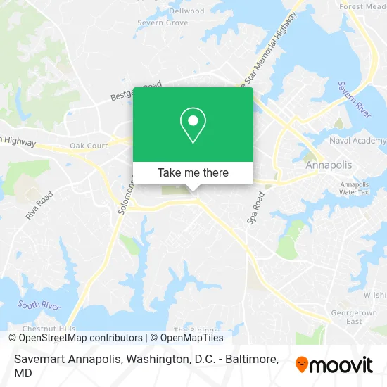 Savemart Annapolis map