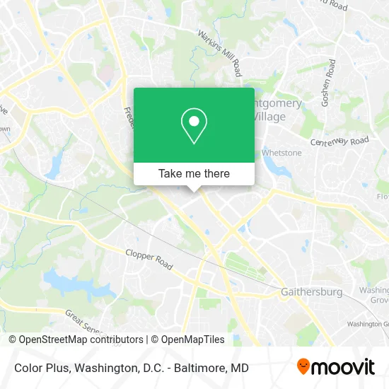 Color Plus map