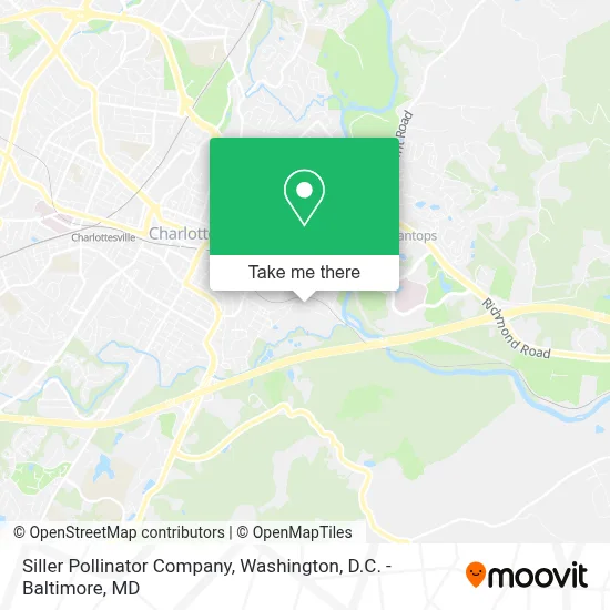 Siller Pollinator Company map