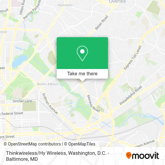 Thinkwireless/Hy Wireless map