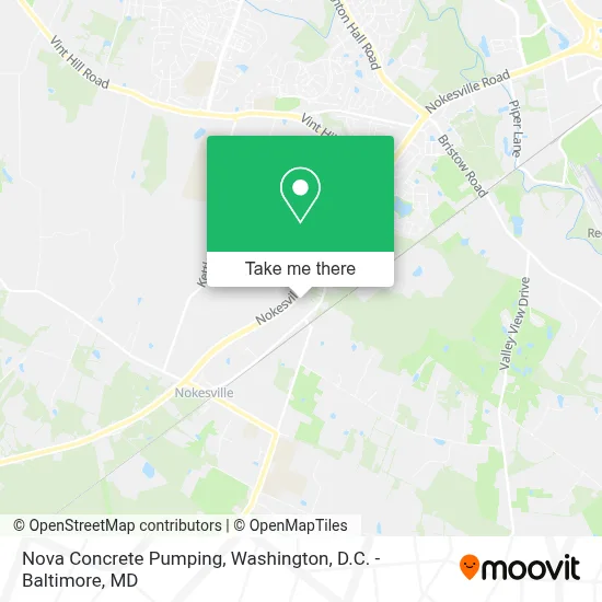 Nova Concrete Pumping map