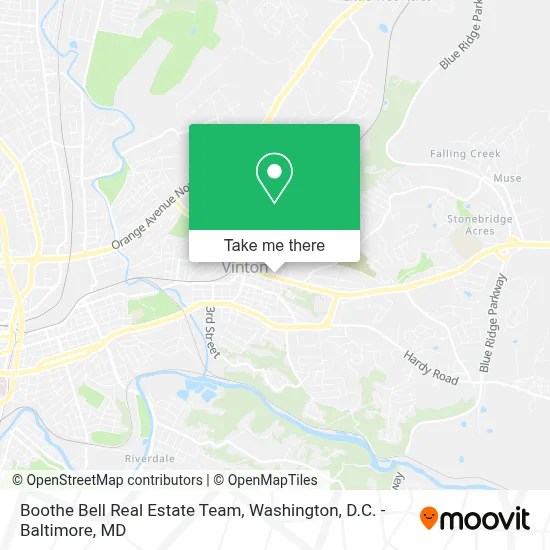 Boothe Bell Real Estate Team map