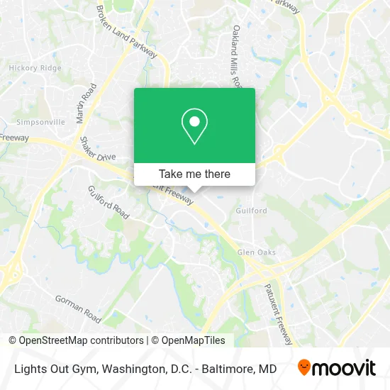 Lights Out Gym map