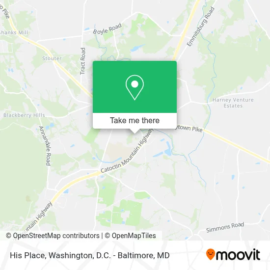 His Place map