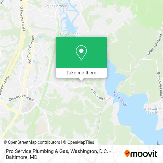 Pro Service Plumbing & Gas map