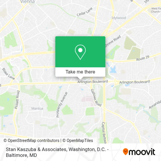 Stan Kaszuba & Associates map