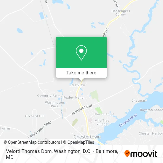 Velotti Thomas Dpm map
