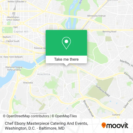 Chef Ebony Masterpiece Catering And Events map