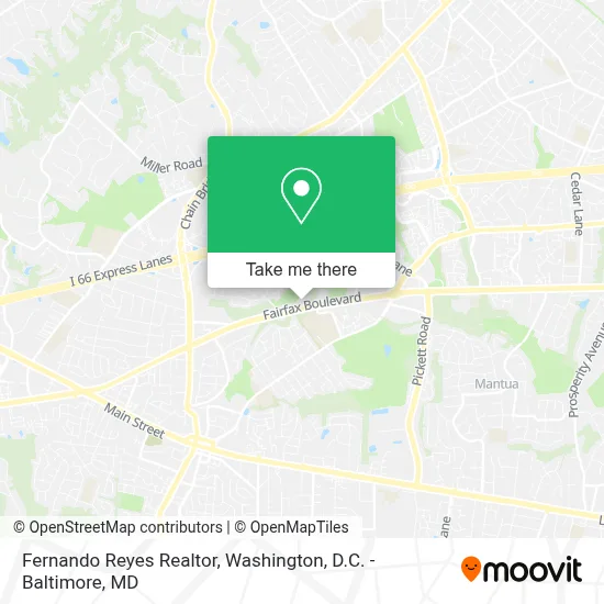 Fernando Reyes Realtor map