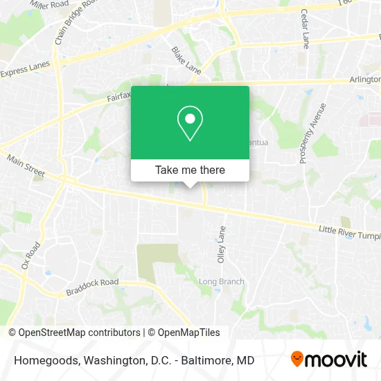 Homegoods map