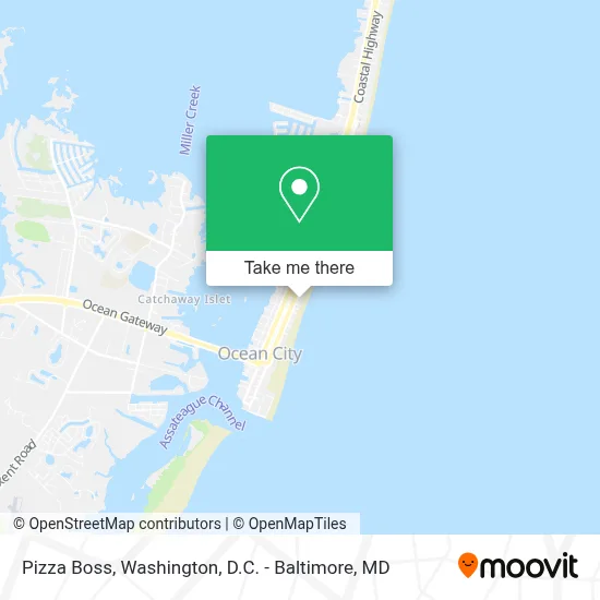 Pizza Boss map