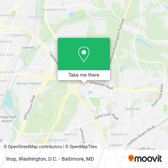 Ihop map