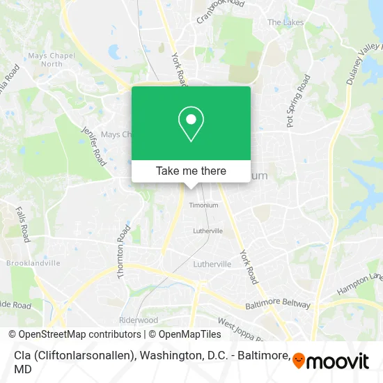Cla (Cliftonlarsonallen) map