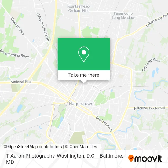 T Aaron Photography map