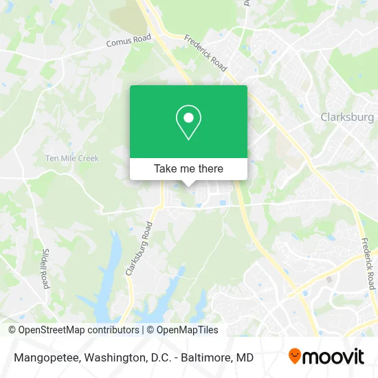 Mangopetee map