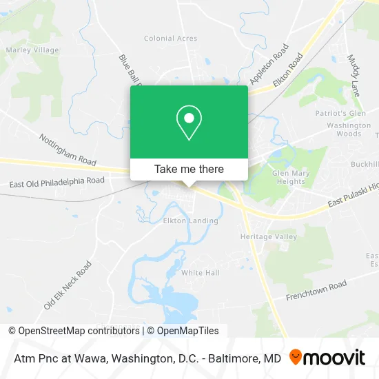 Atm Pnc at Wawa map
