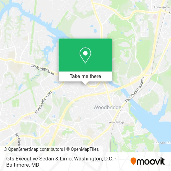 Gts Executive Sedan & Limo map